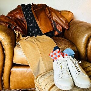 St. John's Bay Tan Corduroy Pants